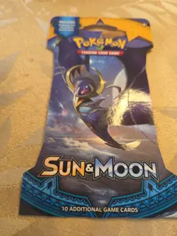 🔥🔥🔥 POKEMON SUN & MOON BOOSTER PACK (LUNALA ART) – SEALED IN BLISTER 🔥🔥🔥 - Image 2