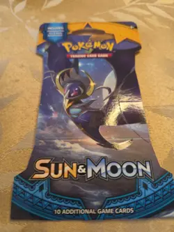 🔥🔥🔥 POKEMON SUN & MOON BOOSTER PACK (LUNALA ART) – SEALED IN BLISTER 🔥🔥🔥 - Image 3