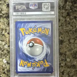 Pokemon TCG Team Rocket's Houndoom Illustration Rare Holo 191/182 Sv10 PSA 9 - Image 2