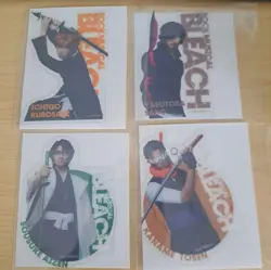 Bleach Brimu Clear Card Kurosaki Ichigo Chado Yasutora Aizen Sousuke Tosenka - Image 1