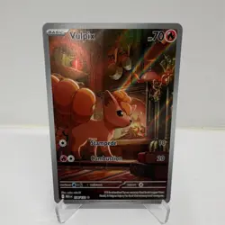 Pokemon Vulpix 138/132 Me01: Mega Evolution Illustration Rare Full Art Holo 70HP - Image 1