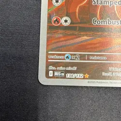 Pokemon Vulpix 138/132 Me01: Mega Evolution Illustration Rare Full Art Holo 70HP - Image 5