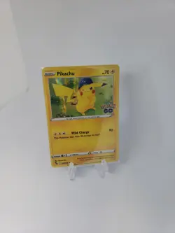 Pokemon TCG Pikachu Pokemon GO 028/078 Holo Holo Rare - Image 1