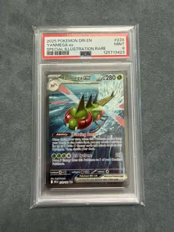 Pokemon Destined Rivals Yanmega ex 228/182 Special Illustration Rare PSA 9 MINT - Image 1