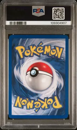 2000 POKEMON GYM HEROES HOLO-1ST ED #9 MISTY'S SEADRA PSA 8 SWIRL!! - Image 2