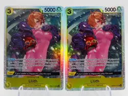 2x One Piece 500 Years in the Future - Lilith OP07-111 SR LP - Image 1