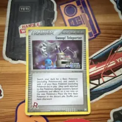The Pokemon Company Swoop! Teleporter EX Team Rocket Returns 92/109 Reverse Hol… - Image 1