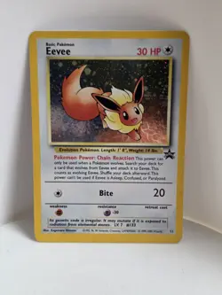 2000 Pokemon HOLO EEVEE Black Star Promo - #11 - Image 1
