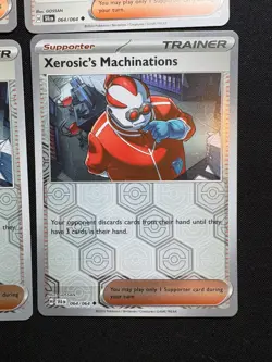 4x Pokemon TCG Xerosic's Machinations 064/064 - S&V Shrouded Fable SFA Playset - Image 2