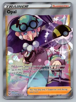 Opal Pokemon Lost Origin Trainer Gallery TG28/TG30 Full Art NM - Image 1