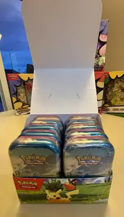 Pokemon Ascended Heroes 3 Mega EX Boxes + Deluxe Partners Pin Collect + 10 Tins - Image 5