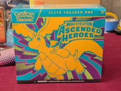 Pokemon Ascended Heroes ETB (Box Dent) + Prismatic Evolutions Poster Collection - Image 2