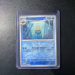 Omanyte 138/165 Reverse Holo -Scarlet & Violet 151 -Pokemon TCG -NM 1c - Image 1