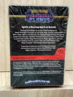 Pokemon TCG: Mega Evolution Phantasmal Flames Booster Bundle Sealed New - Image 2