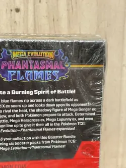 Pokemon TCG: Mega Evolution Phantasmal Flames Booster Bundle Sealed New - Image 4