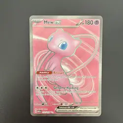 Pokemon TCG Mew EX Scarlet Violet-151 193/165 Holo Ultra Rare - Image 1