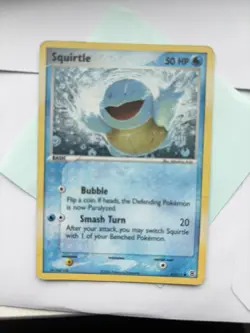 Pokemon EX FIRERED&LEAFGREEN - #83/112 Squirtle - Reverse Holo - HP - Image 1