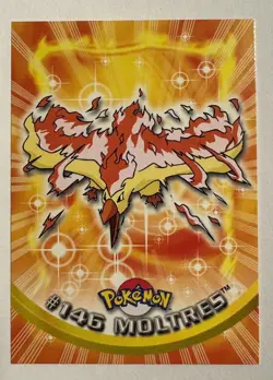 Topps Pokemon Blue Label #146 Moltres TV Series NON-HOLO NM GREAT CONDITION - Image 1
