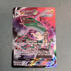 Pokemon Rayquaza VMAX TG20/TG30 Silver Tempest Ultra Rare Holo English - Image 1