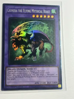 Yu-Gi-Oh! 1st Ed Chimera the Flying Mythical Beast Collector’s Rare MZMI-EN040 - Image 1