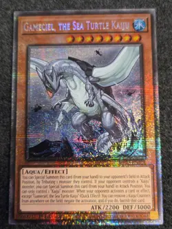 YuGiOh! - Gameciel, the Sea Turtle Kaiju - MP25-EN028 - Starlight Rare - NM/M - Image 1