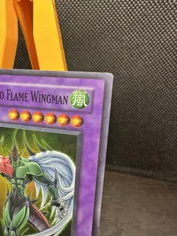 Yu-Gi-Oh! Elemental Hero Flame Wingman DP1-EN010 Super Rare Unlimited MP - Image 3