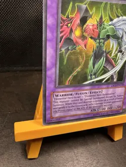 Yu-Gi-Oh! Elemental Hero Flame Wingman DP1-EN010 Super Rare Unlimited MP - Image 5