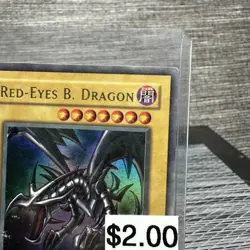 Yu-Gi-Oh! Red Eyes B. Dragon SDJ-001 1st Edition Ultra Rare - Image 4