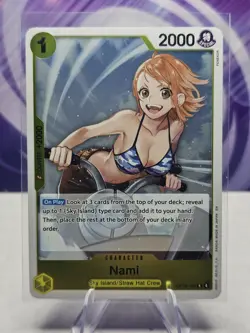 Nami Foil OP15-108 Adventure on Kami's Island One Piece NM - Image 1