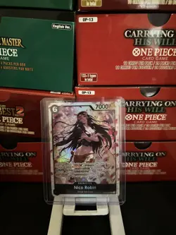 One Piece TCG - OP12-087 Nico Robin - Super Rare SR - English - Fast Delivery 🚚 - Image 1