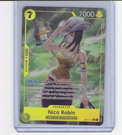 One Piece OP15-109 Adventures on Kami's Island Nico Robin Alt Art English - Image 1