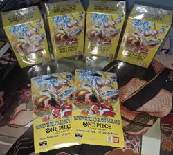 OP15 One Piece Adventure On Kami's Island Double Pack X4, And 2 Singles. Sealed - Image 1