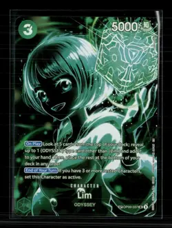 One Piece TCG Lim (SP) Legacy of the Master SR • OP09-037 - Image 1