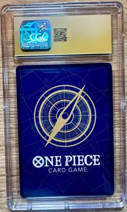 CGC 10 Pristine One Piece BV2 Trafalgar Law Prem. Booster Secret Rare - Image 2