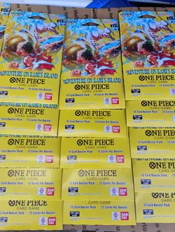Lot of 25 One Piece OP15-EB04 Adventure on Kami’s Island Sleeved Booster Packs - Image 3