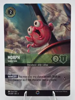 Disney Lorcana Morph Space Goo Enchanted 211/204 Into The Inkland’s - Image 1