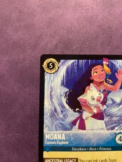 Lorcana • Legendary • Moana-Curious Explorer 155/204 • Winterspell - Image 4