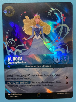 Aurora - Dreaming Guardian - Enchanted Lorcana The First Chapter 213/204 NM - Image 1