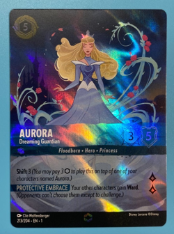 Aurora - Dreaming Guardian - Enchanted Lorcana The First Chapter 213/204 NM - Image 2