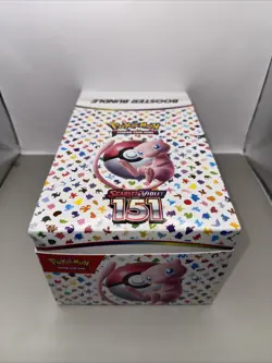 151 Booster Bundle Display EMPTY 10 Empty Booster Bundles Great For Collection - Image 2