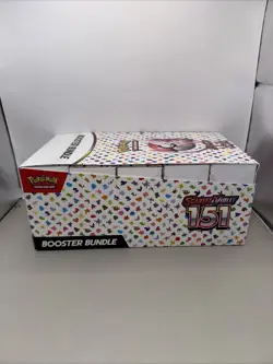 151 Booster Bundle Display EMPTY 10 Empty Booster Bundles Great For Collection - Image 3