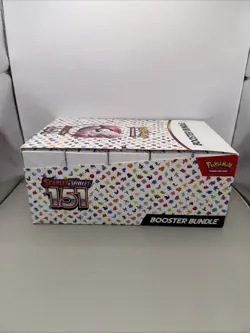 151 Booster Bundle Display EMPTY 10 Empty Booster Bundles Great For Collection - Image 4
