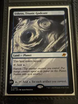 Uthros, Titanic Godcore 0260 (M) MTG Edge of Eternities (EOE) - Image 2