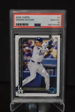 2025 Topps Series 1 - Shohei Ohtani #1 PSA 10 - Image 1