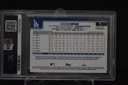 2025 Topps Series 1 - Shohei Ohtani #1 PSA 10 - Image 2