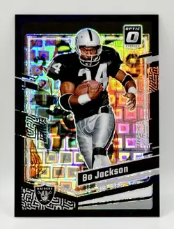 2023 Donruss Optic BO JACKSON #95 Black Pandora SSP #/25 🔥🔥🔥 - Image 1