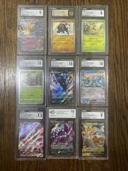 Pokemon CGC Graded Card Lot of 8 (7.5, 8, 9s, 10s, and Pristine 10) & 1 Beckett - Image 1