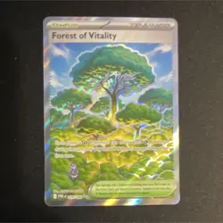 Pokemon Perfect Order Forest of Vitality 109/088 Trainer Stadium Holo Card NM - Image 1