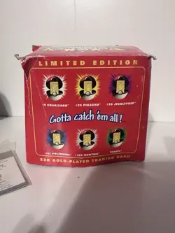 Two 1999 Pokemon 23K Burger King gold plated trading card Mewtwo PoliWhirl - Image 5