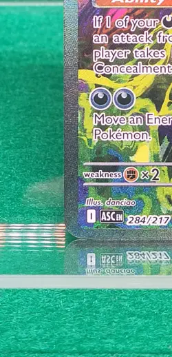 Mega Gengar ex 284/217 Me: Ascended Heroes Holo pokemon card (NM) - Image 3